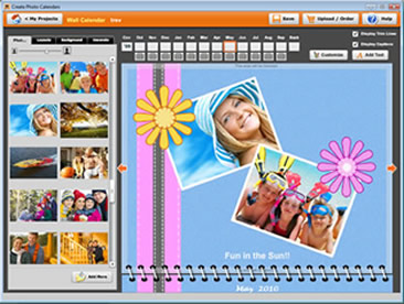Free photo calendar creator software
